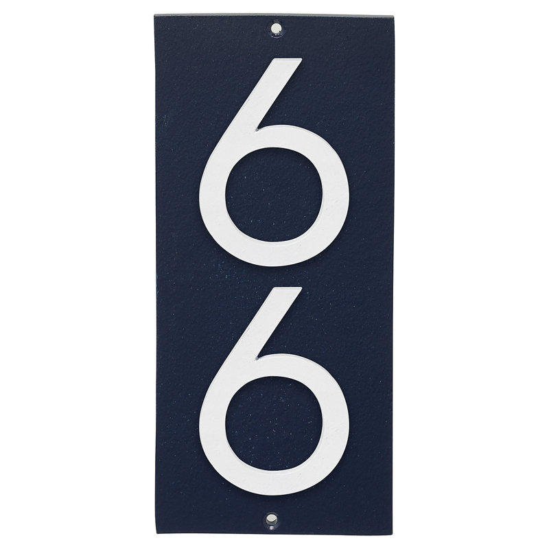 Plaque murale rectangulaire verticale flottante 6 po, Taupe / aluminium brossé, Oui