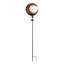 Piquet solaire en filigrane - demi-lune