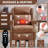Camel Faux Leather Manual Massage Recliner - 8 Vibrating Nodes, 3 Modes, Heavy-Duty-1004032766