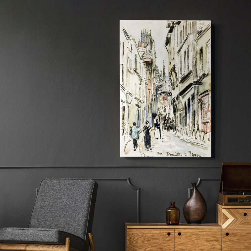 Framed On Canvas Set, 37" H x 25" W