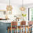 Toole 1 - Light Bohemian,Classic,Craftsman,Modern Farmhouse Pendant-111735628