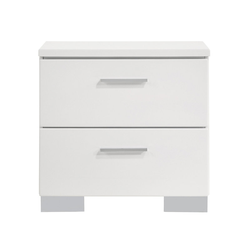 Ahmiah 23.25'' W Solid Wood Nightstand