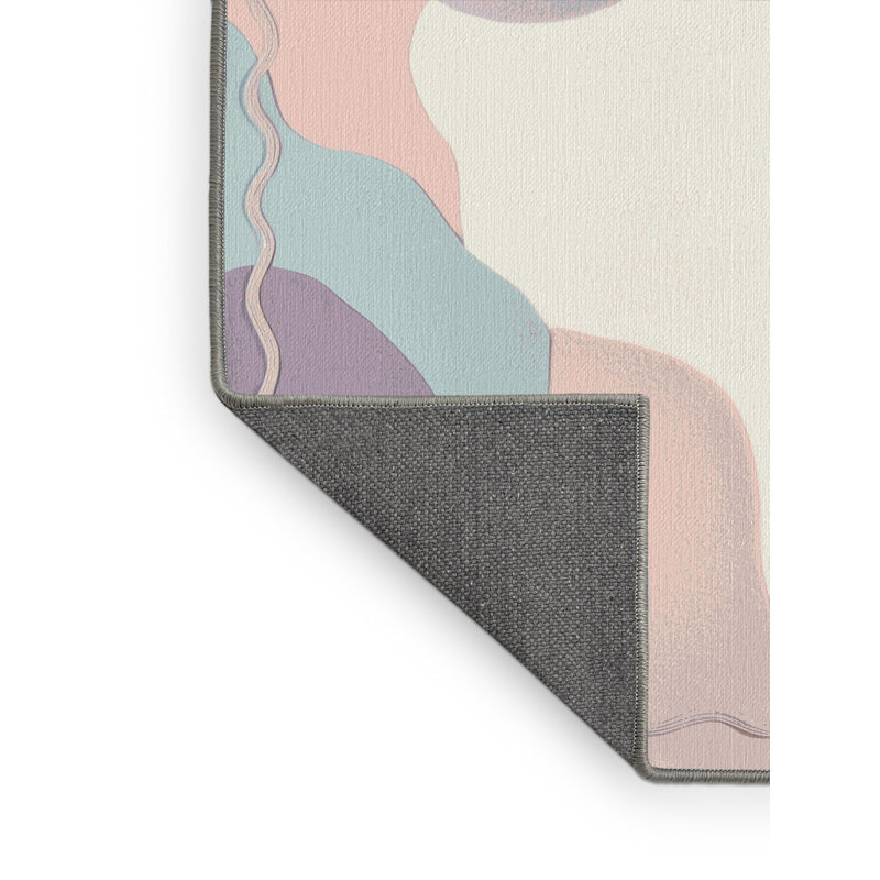 Aqua Glow Rug, Rectangle 2' x 3'