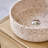 Milos Round Brown Premium Terrazzo Bathroom Sink-114422539