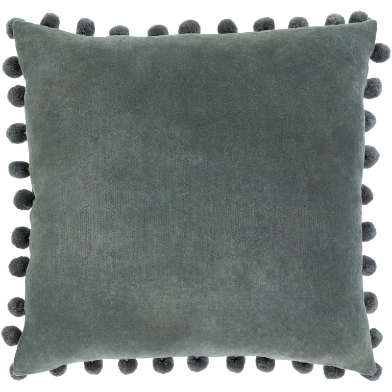 Housse de coussin en coton Hysell, Chameau, H 18 po x l 18 po