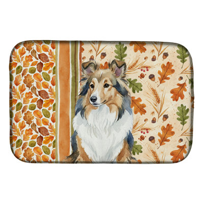 Tapis de séchage d'automne Sable Sheltie Heirloom