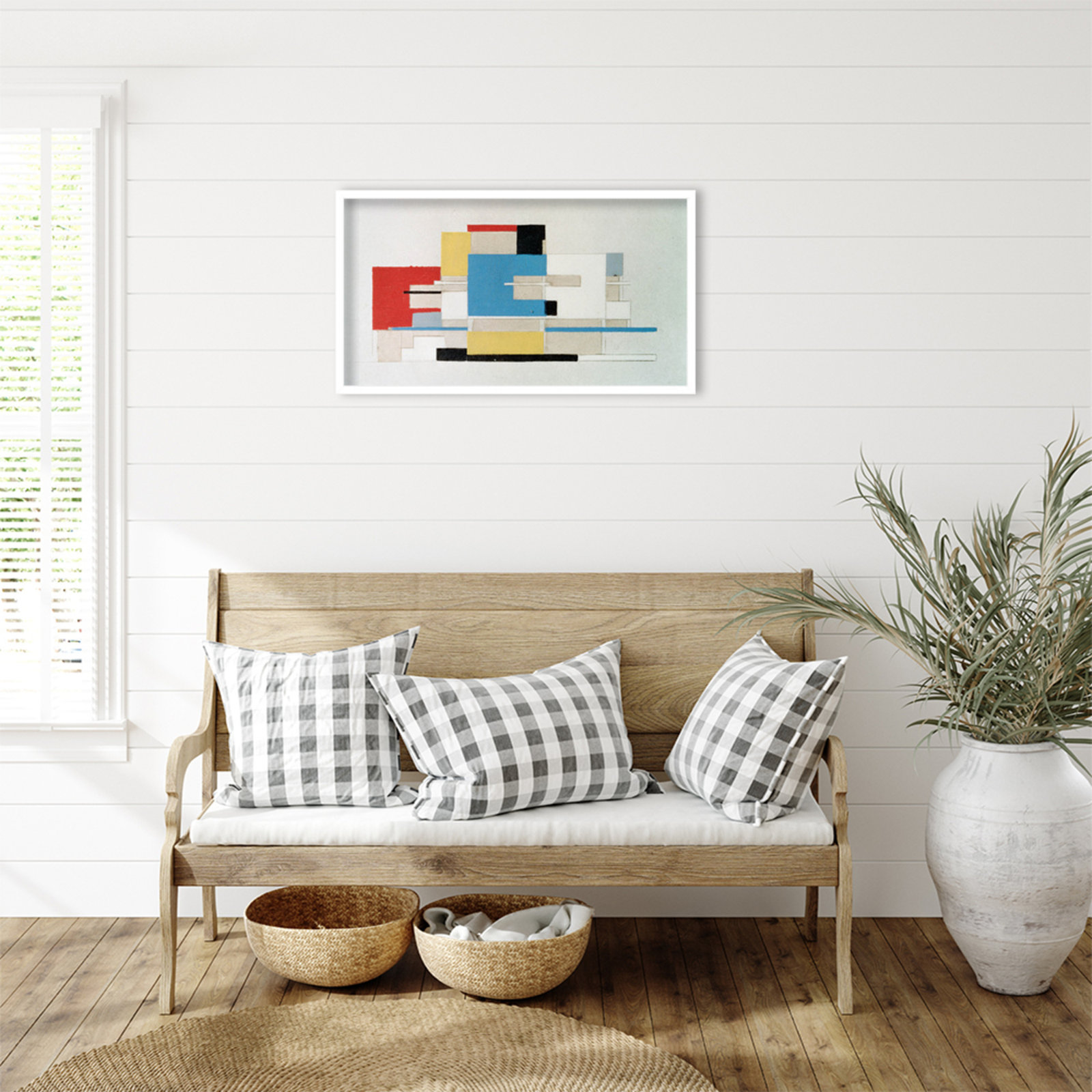 Earling "Colour Study for Architecture" Print, 19" H x 33" W, White