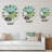 Oversized Minimal Elementary Organic and Geometric Compositions XXXXXXIX Wall Clock-59913273