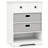4-Drawer Dresser Modern Chest Storage Organizer with Open Shelves Anti-Tip Kits -684468188