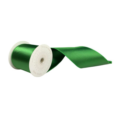 Vickerman 4"x10yd Satin Christmas Ribbon