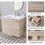 Ensemble de meuble-lavabo mural 30 po