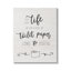 «Life Like», rouleau de papier toilette, phrase longue et utile, surdimensionné, rustique, encadrée, estampe numérique de Natalie Carpentieri