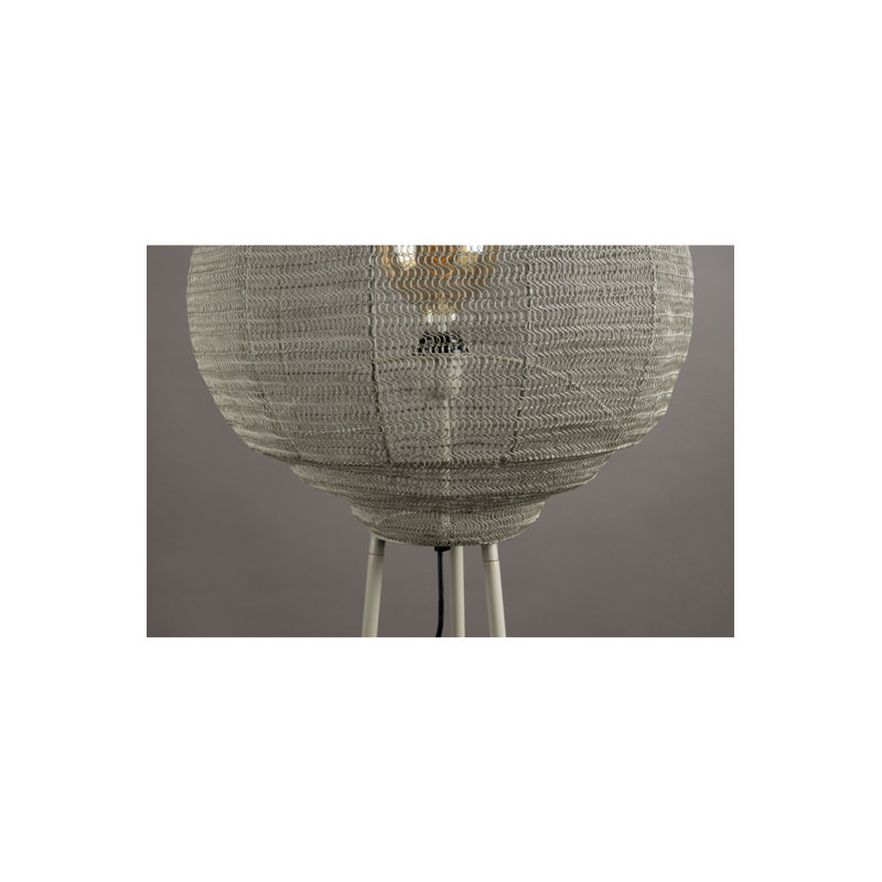 Tripod Floor Lamp, Gray, Gray