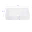 Lavabo de salle de bain rectangulaire en céramique blanche 24 po x 16 po