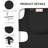 Outdoor Chair With Face Hole, Armrest Pockets, Pillow And 5 Adjustable Settings, Black Beach Tanning Lounge Arm Slots, Angle,