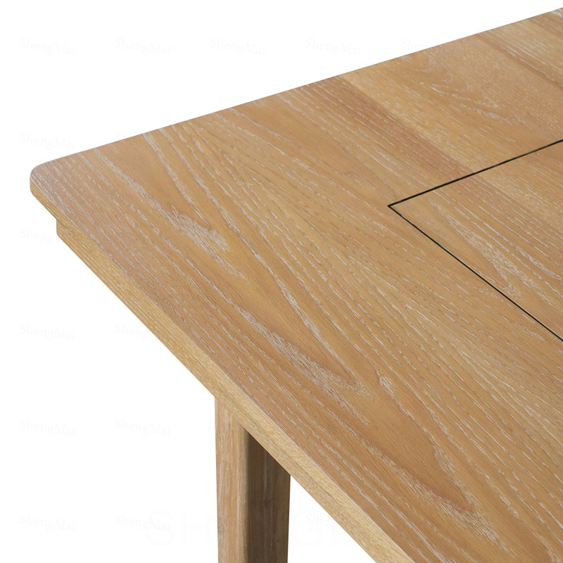 Ensemble de table de salle à manger 6 pièces, table de cuisine de ferme avec 4 chaises rembourrées et 1 banc, sièges pour 6, ensemble de salle à manger rectangulaire pour la salle à manger, cuisine