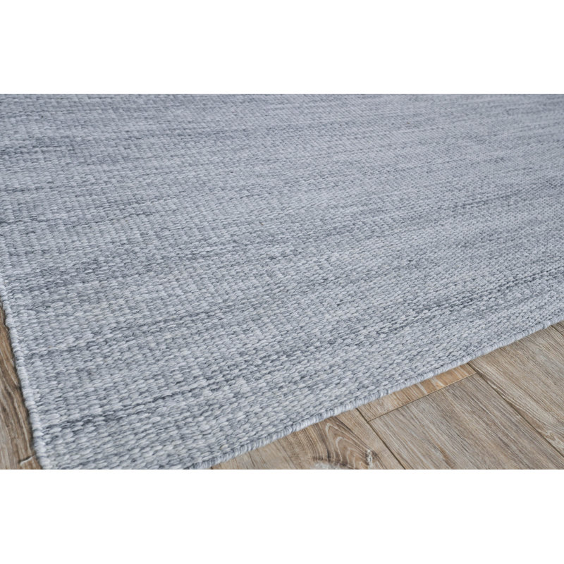 Loro Area Rug in Light Silver, Rectangle 12' x 15'