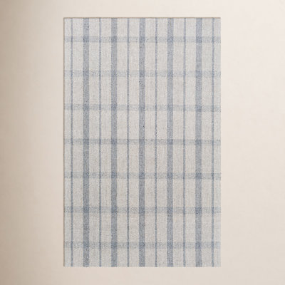 Louisa Hand-Woven Plaid Rug