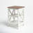 Versa Crossbuck 2-Tier Storage End Table Set -1501221310