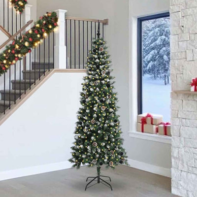 Artificial Christmas Tree with 300 LEDs Green