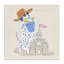 Toile dalmatienne Summer Sandcastle, design par Krissy Mast-1874299746