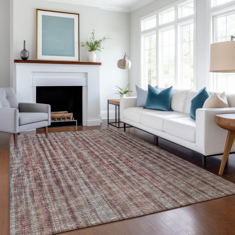  Premium Machine Washable Myalee AMF31 Rug, Rectangle 9' x 12'