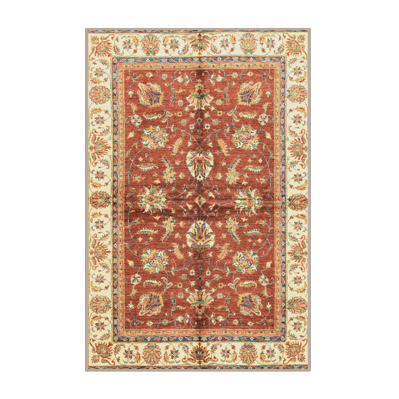 Tapis abstrait moderne 3207, Rectangle de 5 pi x 8 pi