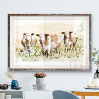 " Golden Graze II " by Paul Cezanne Acrylic Painting