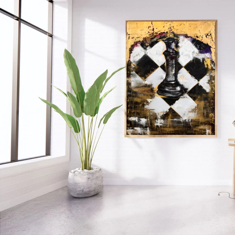 Chess Queen Print by Gaia Simonyan