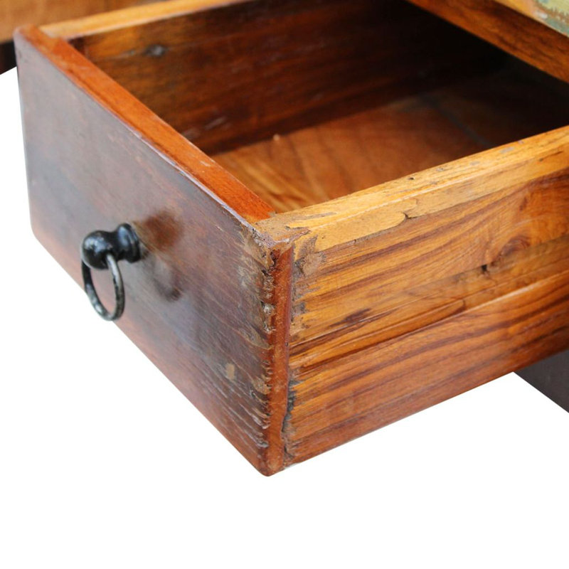 Chilmark Solid Wood Four Leg Coffee Table with Storage