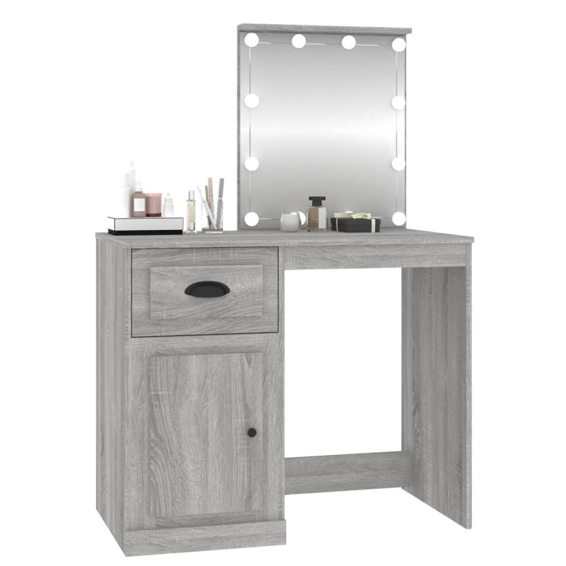 Bellefontaine Dressing Table, Grey Sonona