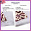 Rideaux de fenêtre abstraits à motif floral avec voilage et obscurcissement floral - 2 panneaux-143639059-143639066