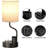 Bedside Table Lamps For Bedroom Set Of 2 - Nightstand Light-1769575165