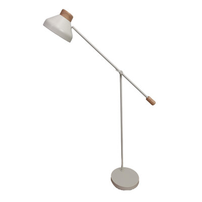 Atoya 155.5cm White Task Floor Lamp