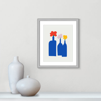 «Bold Blooms Trio Print» par Dean