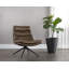 Leather Swivel Tufted Lounge Chair-177123757