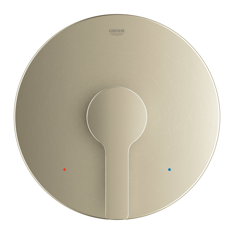 Lineare™ Pressure Balance Thermostatic Shower Faucet Trim, Brushed Nickel Infinity