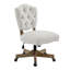Asfia Adjustable Swivel Tufted Upholstered Task Chair-1143849420