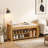 Shoe Storage Bench With Cushioned Seating