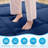 Japanese Futon Mattress,Floor Mattress Thicken Sleeping Mattress Foldable & Portable Roll Up Camping Mattress,Navy-830773108