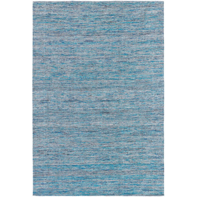 Tapis dhurrie light blue area Cabarley