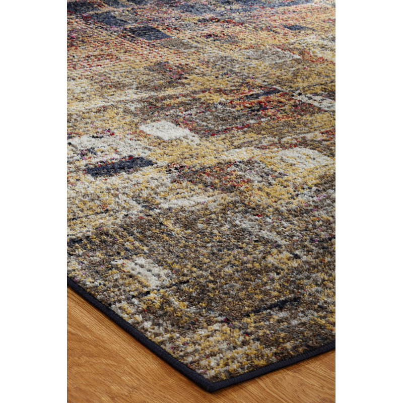 Abstract Area Rug, Rectangle 2' x 3'