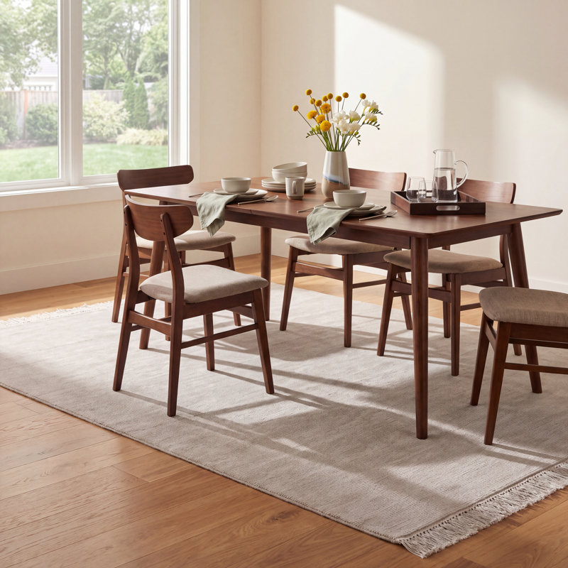 Liska Collection Hand Loomed - Solid Bisque, Rectangle 7'9" x 9'9"