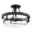 Outpost Glass Semi Flush Mount