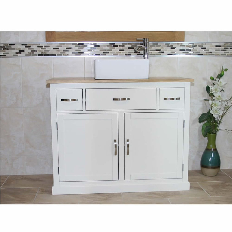 Kanye 1000mm Single Bathroom Vanity with Vessel Ceramic Basin