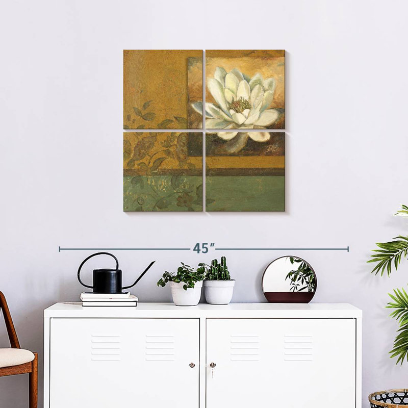 Harnek blanc nature I, H 26 po x l 26 po