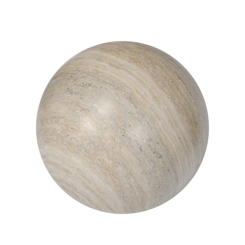 Boule de regard en béton / ciment MAIRO, H 11 po x l 12 po x P 12 po
