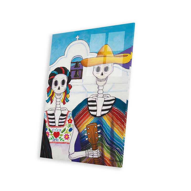 «Mexicain gothique» par Candy Mayer - impression non encadrée, H 24 po x l 16 po x P 0,25 po