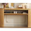 Console rustique avec pieds cannelés Trexm