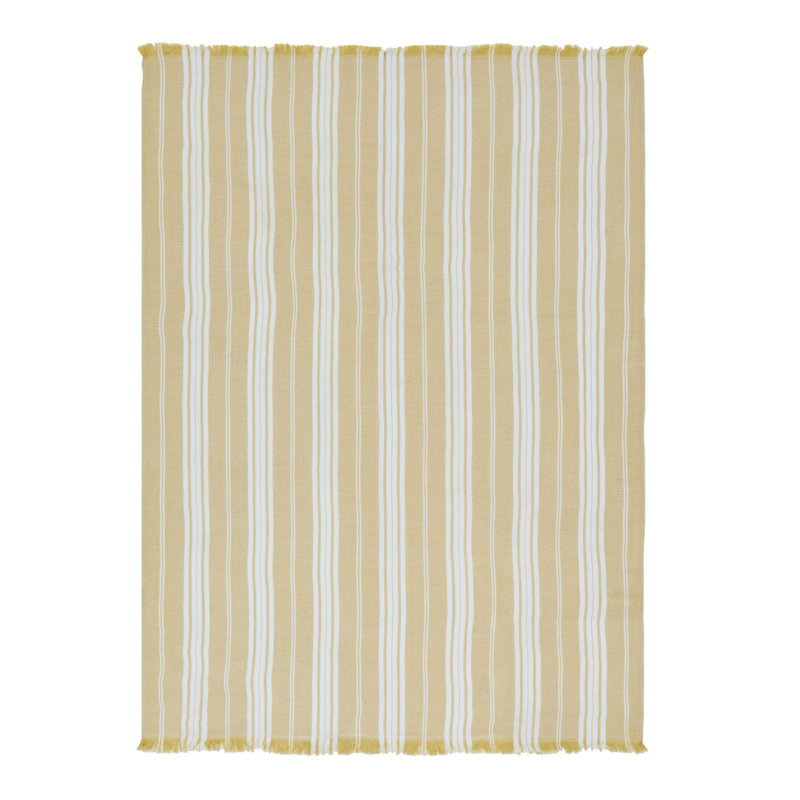 Laura Ashley Striped Machine Woven Blanket
